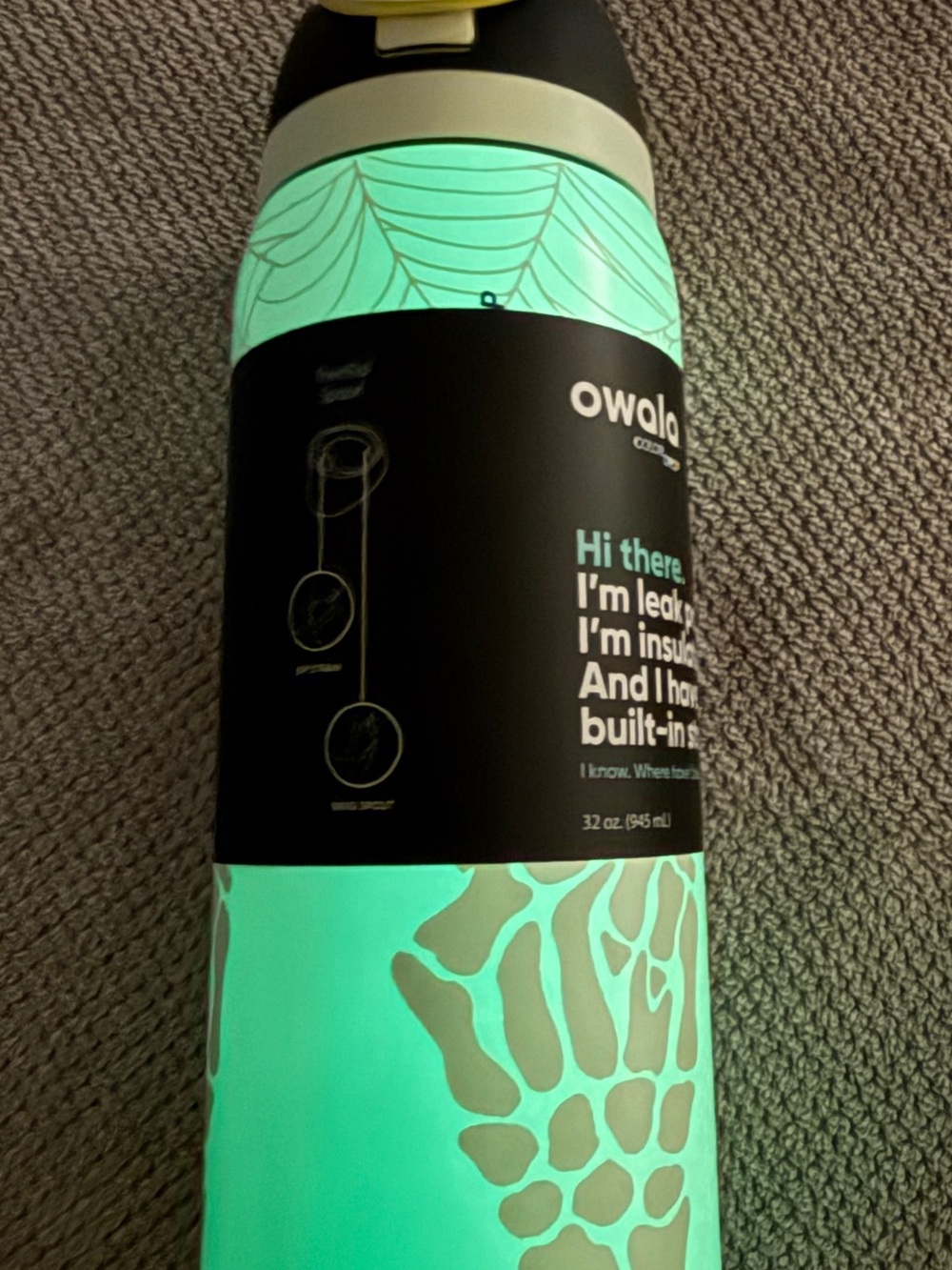 Owala glow in the dark RIP bnwt color drop 32 - Picture 2 of 8